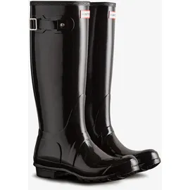 Hunter Original Tall Gloss Boot Damen Schwarz 42