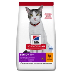 Hill’s Senior 11+ Huhn Katzenfutter 2 x 7 kg