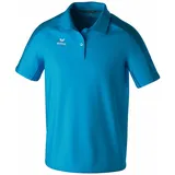 Erima Evo Star Kurzarm-poloshirt Curaçao / Mykonos 4XL