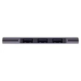 InLine Slim USB-C Hub 4-Port, USB 3.0 + 3x 2.0, schmale Bauform
