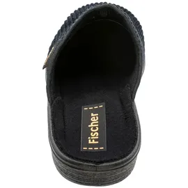 Fischer Markenschuh Pantoffeln Blau 42