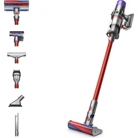 Dyson V11 Fluffy nickel/rot