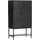 GUTMANN FACTORY Highboard 90 x 42 x 160 cm Schwarz