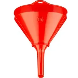 Hünersdorff Trichter 1 l 168 mm rot Kunststoff