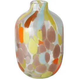 Möbel Kraft Vase mehrfarbig Glas ¦ Maße (cm): H: 26 Ø: 17.0