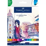 Faber-Castell Aquarellmarker Goldfaber 12er Etui