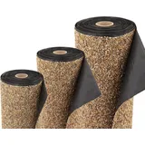 Aquagart Steinfolie 1m x 0,6m breit für Bachlauf Ufer Teichfolie Teich Folie Sandfarben