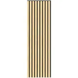 Novel Akustikpaneel, Eiche, Holzwerkstoff, furniert, 36x117x1.65 cm, Tapeten & Wandverkleidungen, Akustikpaneele