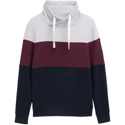 TOM TAILOR Herren Sweatshirt mit Colour Blocking, grau, Colour Blocking, Gr. XXXL