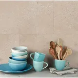 Grosfillex Wandpaneel GX Wall+ Creme Slate 11 St. 60 x 30 cm