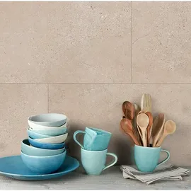 Grosfillex Wandpaneel GX Wall+ Creme Slate 11 St. 60 x 30 cm