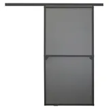 NEMATEK Schiebe Tür 120 x 240 cm Grau