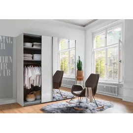 Wiemann Schwebetürenschrank Monaco 148,9 x 217 x 67 cm Weiß