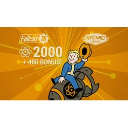 Fallout 76: 2.000 (+400 als Bonus) Atome