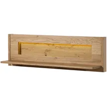 Massivmoebel24 Wandregal 123 x 38 x 25 cm Beige