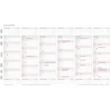 Chronoplan Kalendereinlage 2026 Jahresplan A5