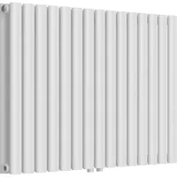 neu.haus Designheizkörper Nore 600 x 900 mm 1180 W weiß Mittelventil