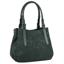 Samantha look Handtasche echt Leder, Damen, 021690 Made in Italy