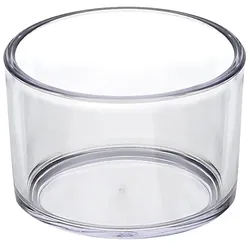 MONOUSO - SAN "Zero" Schüssel Probierschale Transparent 65ml (6 Stück)