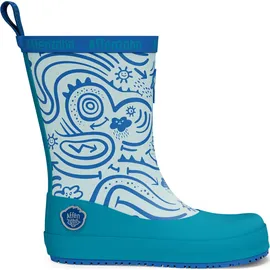 Affenzahn Plashy Gummistiefel Hai Blau 34