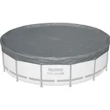 BESTWAY Premium Abdeckplane grau 427 cm