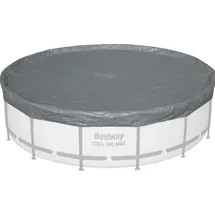 BESTWAY Premium Abdeckplane grau 427 cm