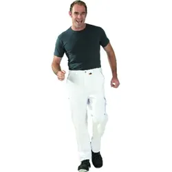 Bundhose 2122 reinweiß/reinweiß, Größe 56 - weiß - 56