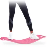 Relaxdays Twist Board, für Balancetraining, pink