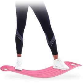 Relaxdays Twist Board, für Balancetraining, pink