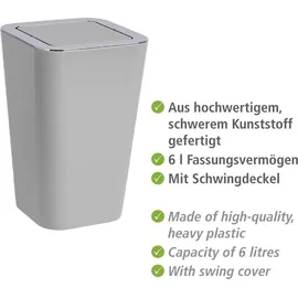 Wenko Candy 6 l grau