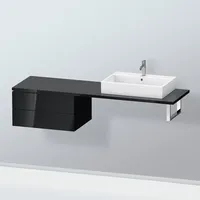 Duravit L-Cube Seitenschrank, 2 Auszüge, LC585904040,