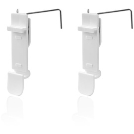 Lichtblick Klemmträger für Doppelrollos weiß 2 Packstücke - weiß