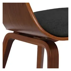 CLP Kingston Stoff dunkelgrau/walnuss