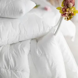 mr mattress Bambusbettdecke, Weiß, Textil, Rechteckig, 155x200 cm, Schlaftextilien, Bettdecken