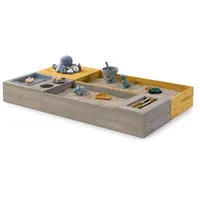 Muddy Buddy Holzsandkasten Flexy Style mit Holzschutz vorbehandelt grau
