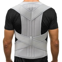 Große Größe XS-5XL, verstellbare Skoliose-Haltungskorrektur, vollständige Rückenstütze, Korsett für Männer und Frauen, Schulter, Hals, Schlüsselbein, Unterstützung der Wirbelsäule, Lendenwirbelsäule,