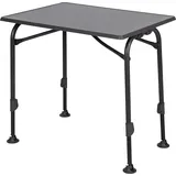 Westfield Performance, black Edition Campingtsich 100 Aluminium-Gestell, Schwarz, 100 cm