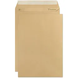 Clairefontaine 300x Versandtaschen haftklebend 229x324mm/C4 90g - Braun 75015C