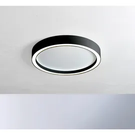 Bopp Led-Deckenleuchte Aura 1 Aluminium schwarz