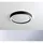 Bopp Led-Deckenleuchte Aura 1 Aluminium schwarz
