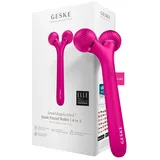 geske | SmartAppGuidedTM Sonic Facial Roller | 4 in 1 | Gerät für Gesicht | Derma Roller | Professioneller Gesichtsroller | Strafft und definiert die Haut im Gesicht