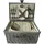 Hti-Living Picknickkorb für 2 Personen Finie 1 St. 38 x 28 x 18 cm grau
