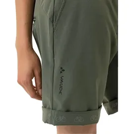 Vaude Damen Cyclist Radhose kurz (Größe L, oliv)