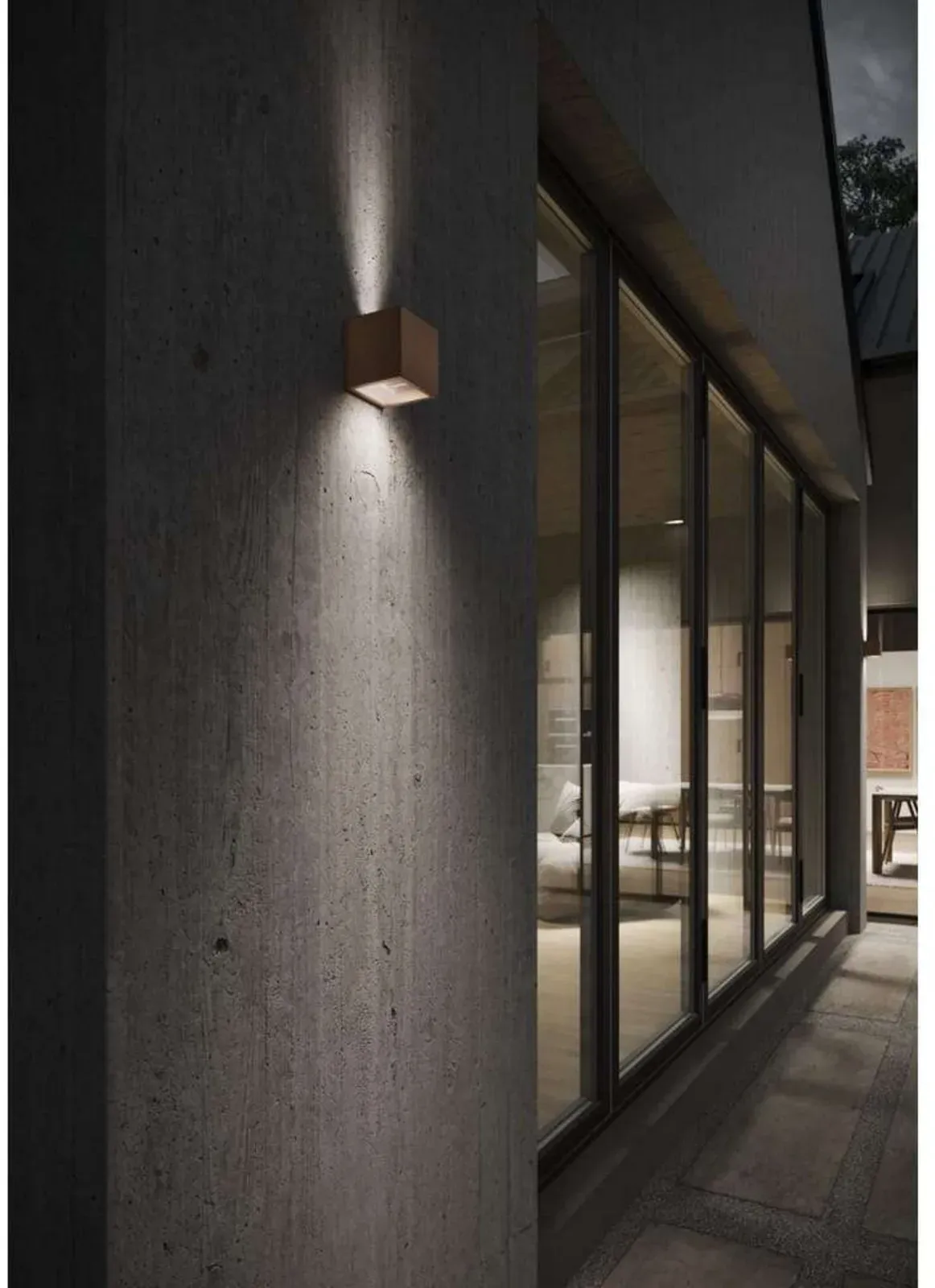Außenleuchte LIGHT-POINT, Braun / Rost, für Terrasse, Aluminium - 15