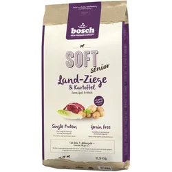 bosch SOFT senior Land-Ziege & Kartoffel Hundetrockenfutter 12,5 Kilogramm