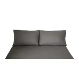 COFI 1453 Unifarben Anthrazit 200 x 220 cm