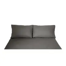 COFI 1453 Unifarben Anthrazit 200 x 220 cm