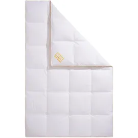 OBB Daunenbettdecke OBB "Emilias, Bettdecken für Sommer und Winter, Ganzjahresdecke", weiß, B:200cm L:200cm, Bezug: 100% Baumwolle. Füllung: 90% Daunen, 10% Federn, Bettdecken, Bettdecke 135x200 cm, 155x220 cm, weitere Größen, Made in Germany