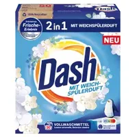 Dash 2in1 Vollwaschmittel Pulver Weichspülerduft | 50.0 WL
