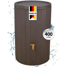 4rain Madera Regentonne 400 l braun